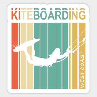 Kiteboarding West Coast Sticker